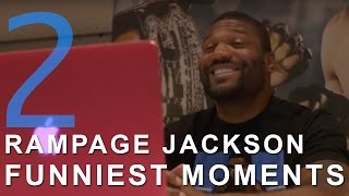 Rampage Jackson Funniest Moments Part 2 [upl. by Lind]