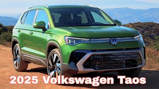 2025 Volkswagen Taos  The Perfect Combo of Style and Performance  Compact SUV [upl. by Yadsendew703]