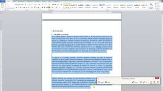 How to indent the first line of paragraphs Microsoft Word 2013 [upl. by Meares]