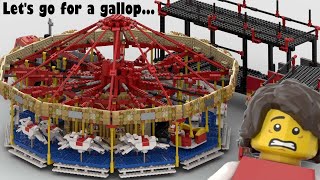 LEGO Fairground Gallopers Instructions amp kits httpslinktreegregosfairground [upl. by Gwyneth]