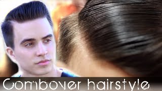 Comb Over Mens Hair  Classic Hairstyle Tutorial  Slikhaar TV [upl. by Genny]