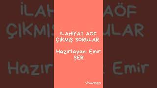 İLK DÖNEM İSLAM TARİHİ ÇOK ÇIKAN 27 SORUİLAHİYAT ÇIKMIŞ SORULAR 📚 [upl. by Lomasi279]