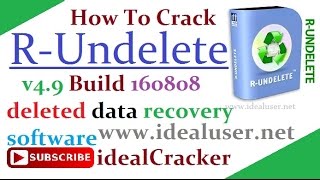 RUndelete v49 Build 160808deleted data recovery software [upl. by Christianson]