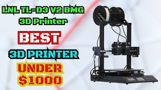 LNL TLD3 V2 Dual BMG Extruder 3D Printer  2024 Review [upl. by Aztilem]