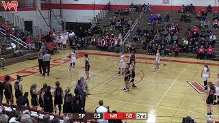 SPASH vs Wisconsin Rapids Girls Varsity Basketball [upl. by Josi914]