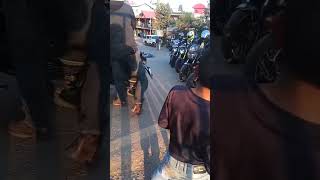 Bike Rider Viral videos Dominar Bike 400 cccolours [upl. by Irtimd554]