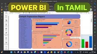 POWER BI SERVICE  DASHBOARD FROM SCRATCH  REPORT  Alert  Microsoft Power BI in Tamil  Part 11 [upl. by Sharline801]