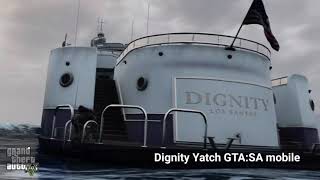 GTA V Dignity Yatch GTA Mobile [upl. by Accisej]