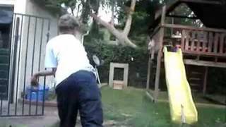 How To Throw A Wiffle Ball Knuckle Curve with Instructions [upl. by Akemal399]