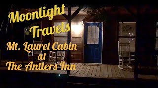 Moonlight Travels  Our Cabin at The Antlers Inn Kingsland by the Texas Chainsaw Massacre House [upl. by Reivad327]