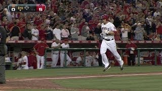 SFLAA Trumbo crushes backtoback shot to pad lead [upl. by Neillij]