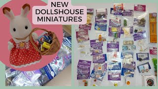 New dollshouse miniatures from Streets Ahead Dollshouse for Sylvanians Amys Animals Shop [upl. by Brenk]