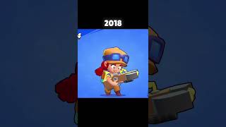 New to old brawlstars remodel new old jessie [upl. by Ik]