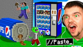 OSZUKUJĘ NOOBKA w KONKURSIE BUDOWANIA quotPEPSIquot w Minecraft [upl. by Kloster]