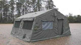 New Camouflage Green Tent on GovLiquidationcom [upl. by Vivyan499]