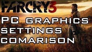 Far Cry 3 PC Comparison Between DX9 DX11 Low Medium High Very High and Ultra  Split Screen [upl. by Kreindler]