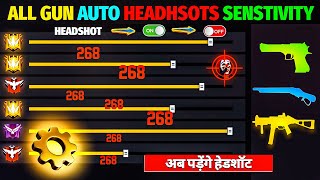 Free Fire Auto Headshot Trick 2024 Sensitivity  2gb 4gb 6gb Ram Headshot Sensitivity Setting [upl. by Keffer]