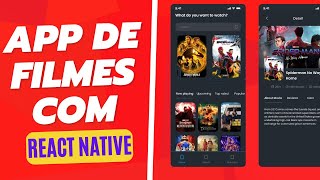 App de Filmes com React Native  Aula 2  Curso de React Native  Expo REMAKE [upl. by Haerdna888]