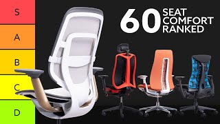 Best Office Chair Tier List Seat Comfort Ranked 2023 Update [upl. by Maxantia]