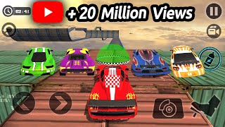 Impossible Stunt Car Tracks 3D All Vehicles Unlocked  Android GamePlay 2021 [upl. by Delmer122]