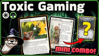 ☠️ Toxic gaming with new toys from Bloomburrow  MTG Standard Arena [upl. by Annavas]