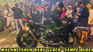 MALAM TAHUN BARU🔥ADU GEBER MOGE NINJA H2 vs MOBIL KNALPOT BACOD [upl. by Sharp]