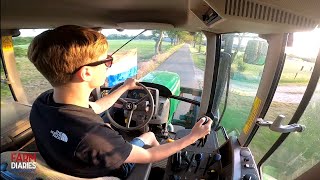 JOHN DEERE 6230 PURE TURBO SOUND  GOPRO HERO 8 [upl. by Ferdie]