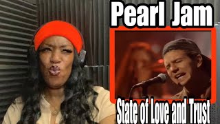 FIRST TIME REACTION PEARL JAM  State Of Love And Trust  MTV Unplugged [upl. by Cynar]