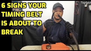 6 Signs Your Timing Belt Is Bad or About To Break Belt Breaks while Driving [upl. by Jaclin]