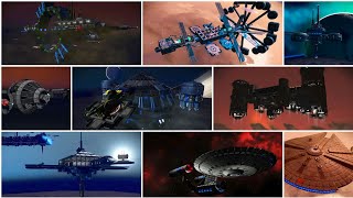 No Mans Sky 10 Amazing Orbital Bases [upl. by Xenophon]