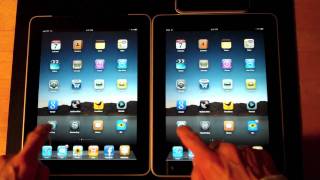 Apple iPad WiFi Tethering via iPhone 3G Speed Testing [upl. by Leitman141]