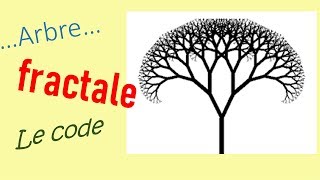 programmer Arbre Fractale  python [upl. by Cappella]