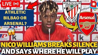 🚨😱EXCLUSIVE Nico Williams Arrives North London to Complete Medical🔥Arsenal New Signing🔴💯✍️ [upl. by Fennie]