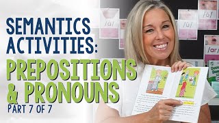 Language Structures Understanding Semantics Prepositions and Pronouns Part 7 [upl. by Mandell]