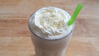 Vanille Milchshake selber machen  Milchshake mit Vanilleeis [upl. by Mehetabel26]