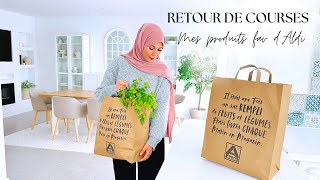 Retour de courses  Mes produits favoris ALDI [upl. by Artep38]