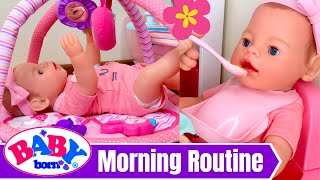 💖Baby Born Day In The Life Playing Feeding Changing amp Bedtime 🍼 [upl. by Beryl412]