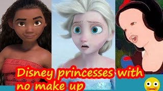 Disney princesses without makeup [upl. by Maurey]