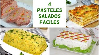 PASTEL SALADO para NAVIDAD ¡¡¡Fáciles y riquisimos [upl. by Nacim]