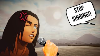 Dont Interrupt Erens Singing AOT VR [upl. by Nosnar]