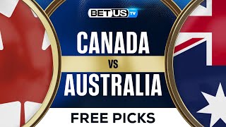 Canada vs Australia  Mens Basketball Picks amp Predictions  Paris 2024 Olympics [upl. by Ahsas]