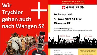 Podiumsgespräch 5Juni Wangen SZ Organisator Verband freie KMU Teil 2 [upl. by Akirre264]