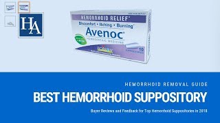 Best Hemorrhoid Suppository of 2018  Buyer Reviews and Feedback for Top Hemorrhoid Suppositories [upl. by Haonam]