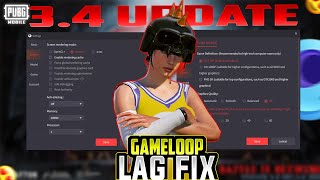 Gameloop Best Settings for low end Pc  Ultimate lag fix 34 Update ✅ Smooth 90fps 🔥 [upl. by Yoc]