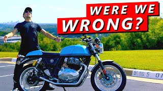 WE FINALLY RODE A ROYAL ENFIELD AND ITS [upl. by Yule]