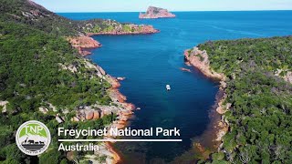 Capturing the Essence of Freycinet National Park  4K Drone Wildlife Photography amp Videography [upl. by Hube]