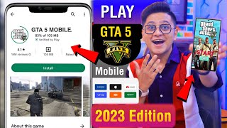 GTA 5 on Mobile  How To Play GTA V on Any Smartphone Device Cloud Gaming Server Tutorial [upl. by Ennoryt]