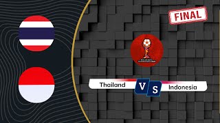 🔴Live Streaming  Final Piala AFF U19 2024  Thailand U19 vs Indonesia U19  Full Match [upl. by Cost]