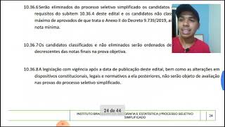 Supervisor de coleta e Qualidade do IBGE Salário Vagas e Conteúdos para prova Cargo Novo [upl. by Aslam264]