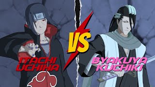 Naruto vs Bleach Itachi vs Byakuya Fan animation Fight Part 1 [upl. by Allez]